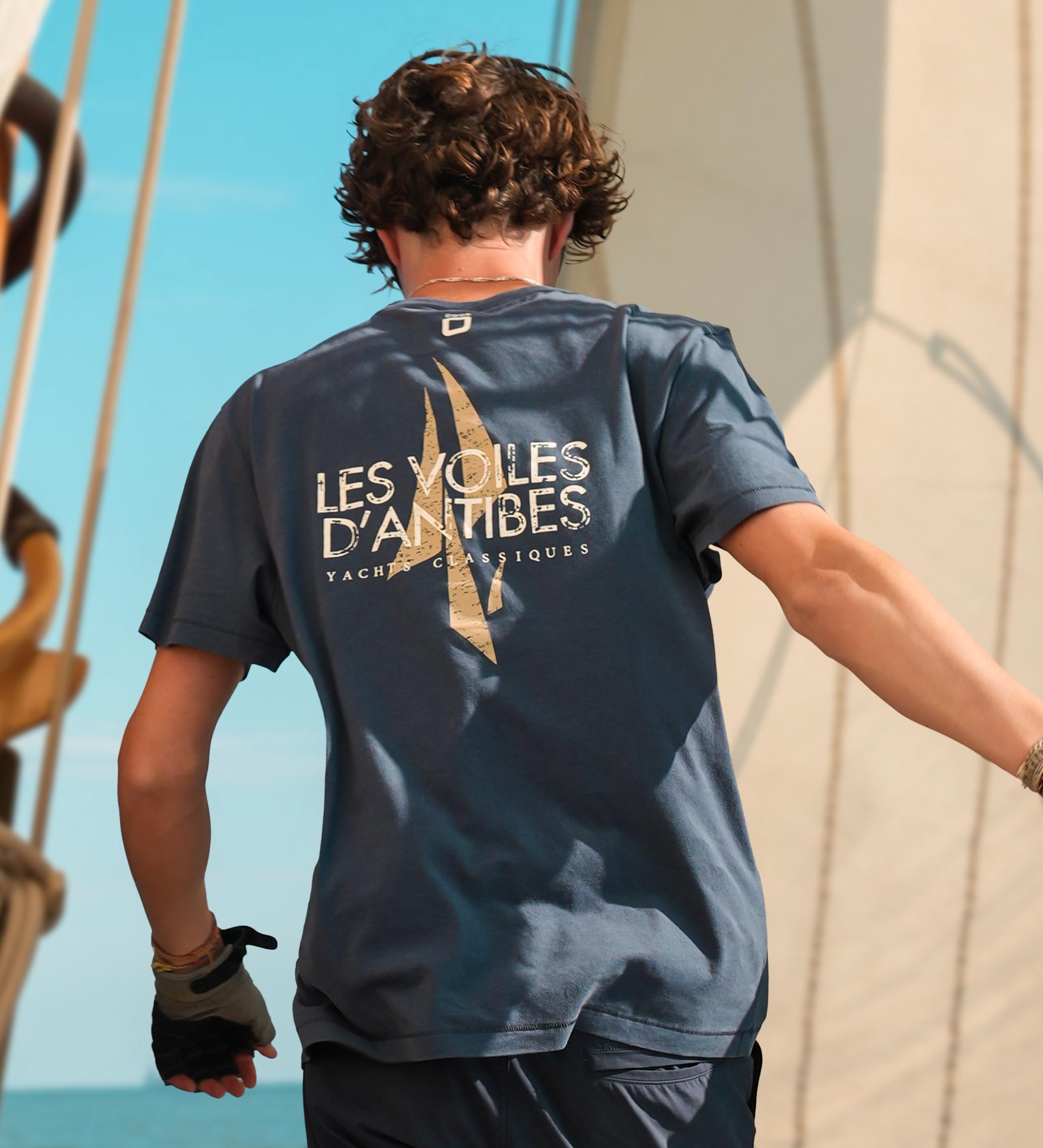 T-shirt Marine pour Hommes 