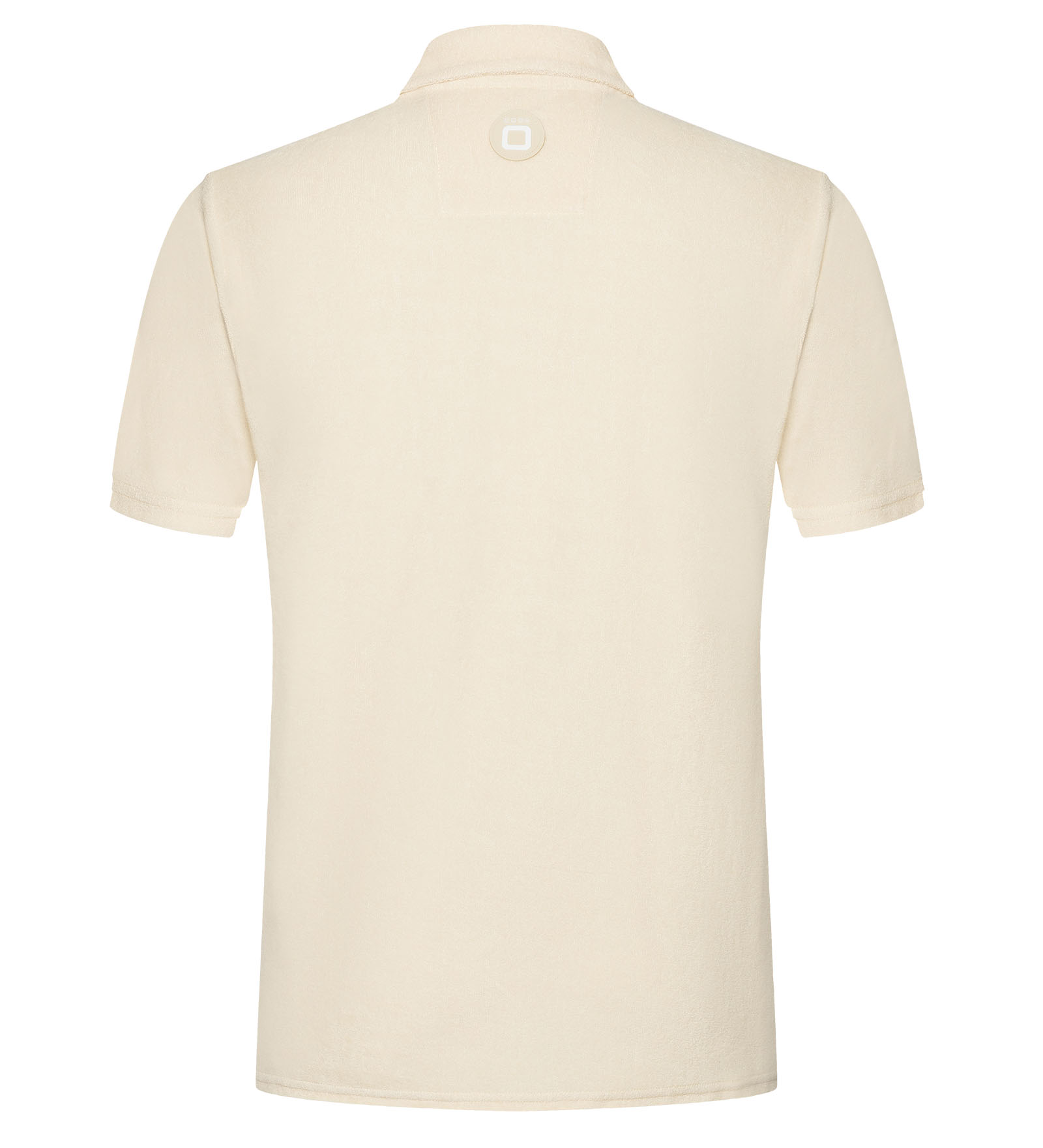 Terry Polo Shirt Beige para Hombre 