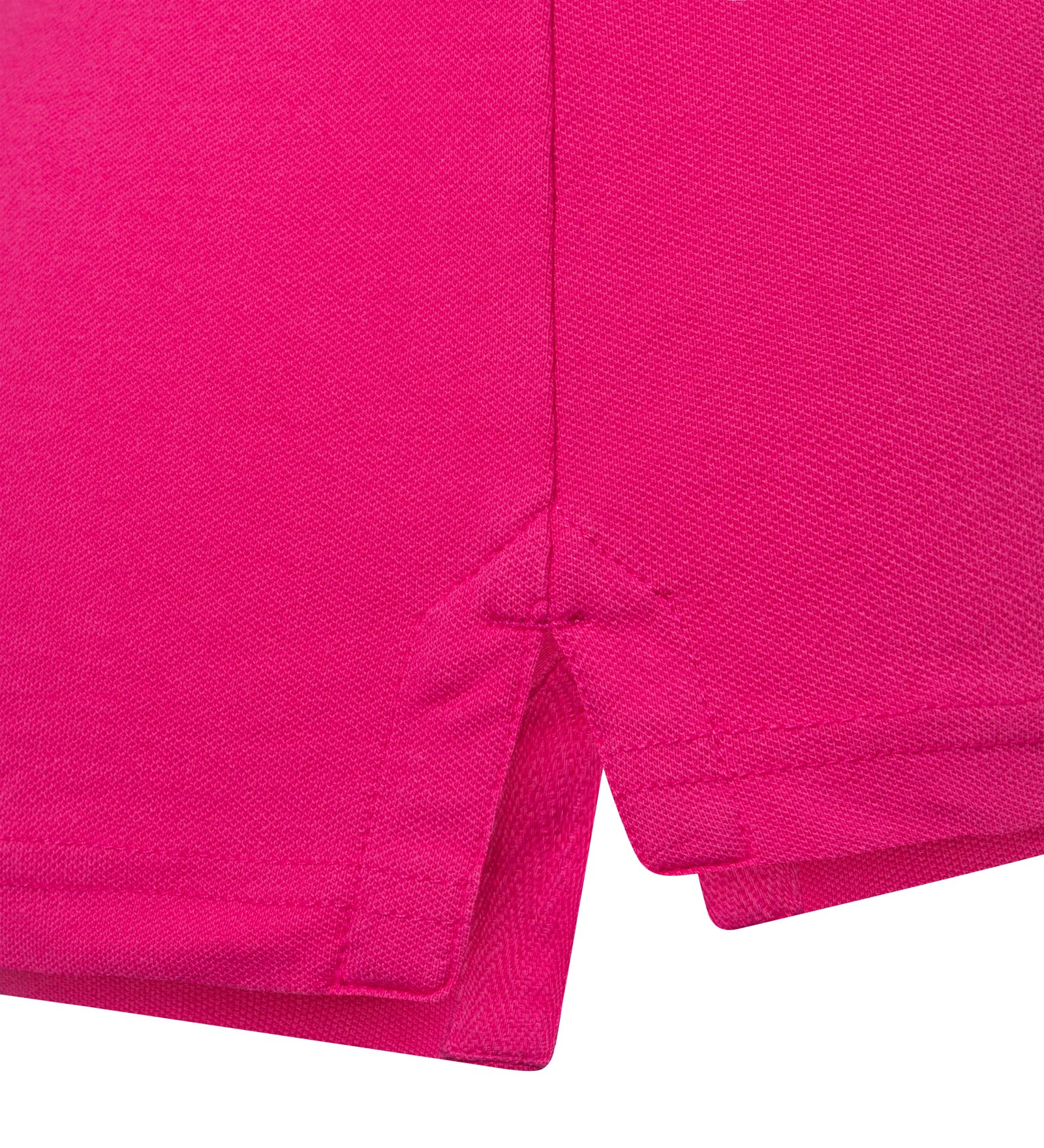 Katoenen polo Roze voor Dames 