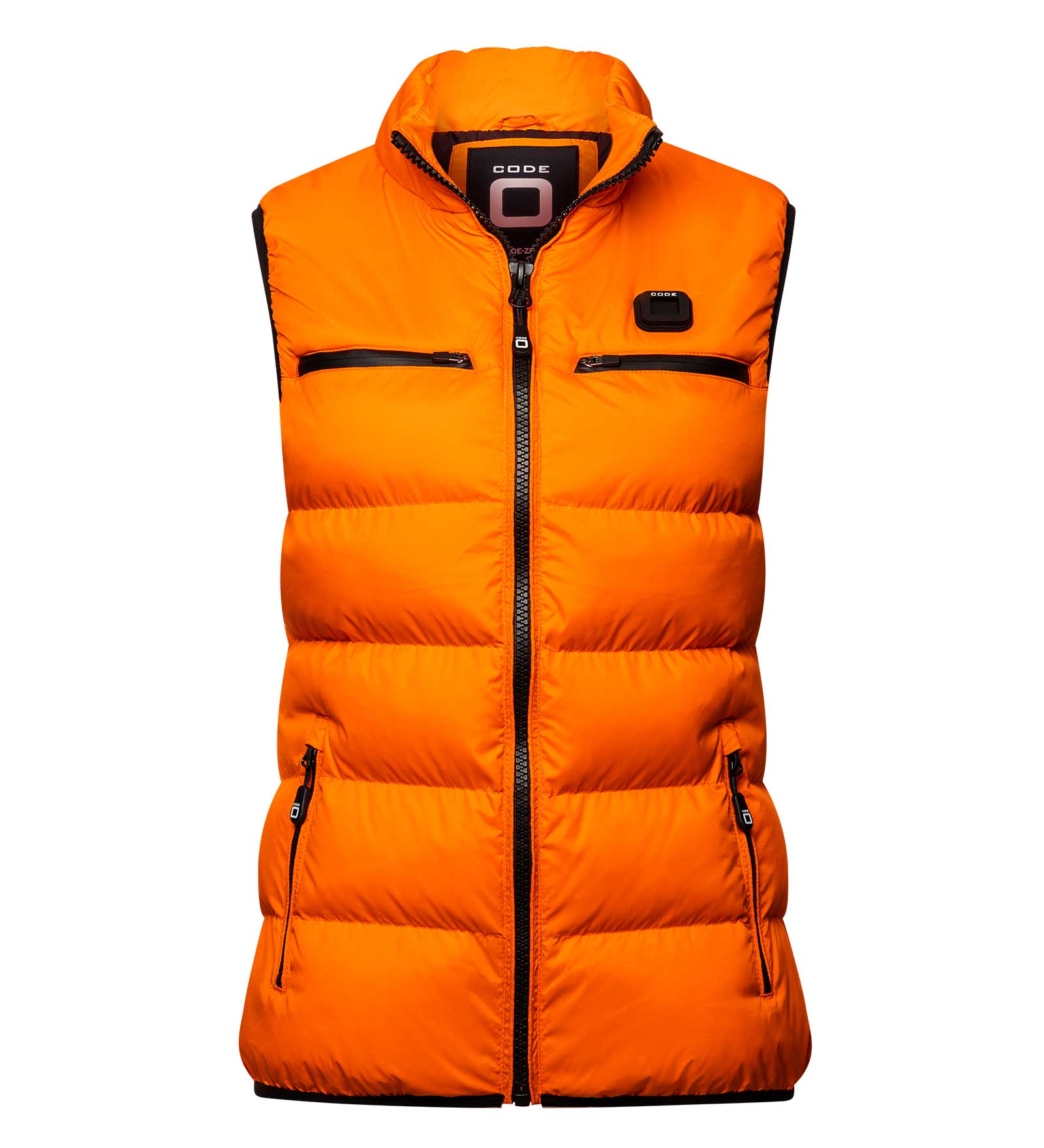 CODE-ZERO Puffer Jacket Women Monte Baldo Orange M