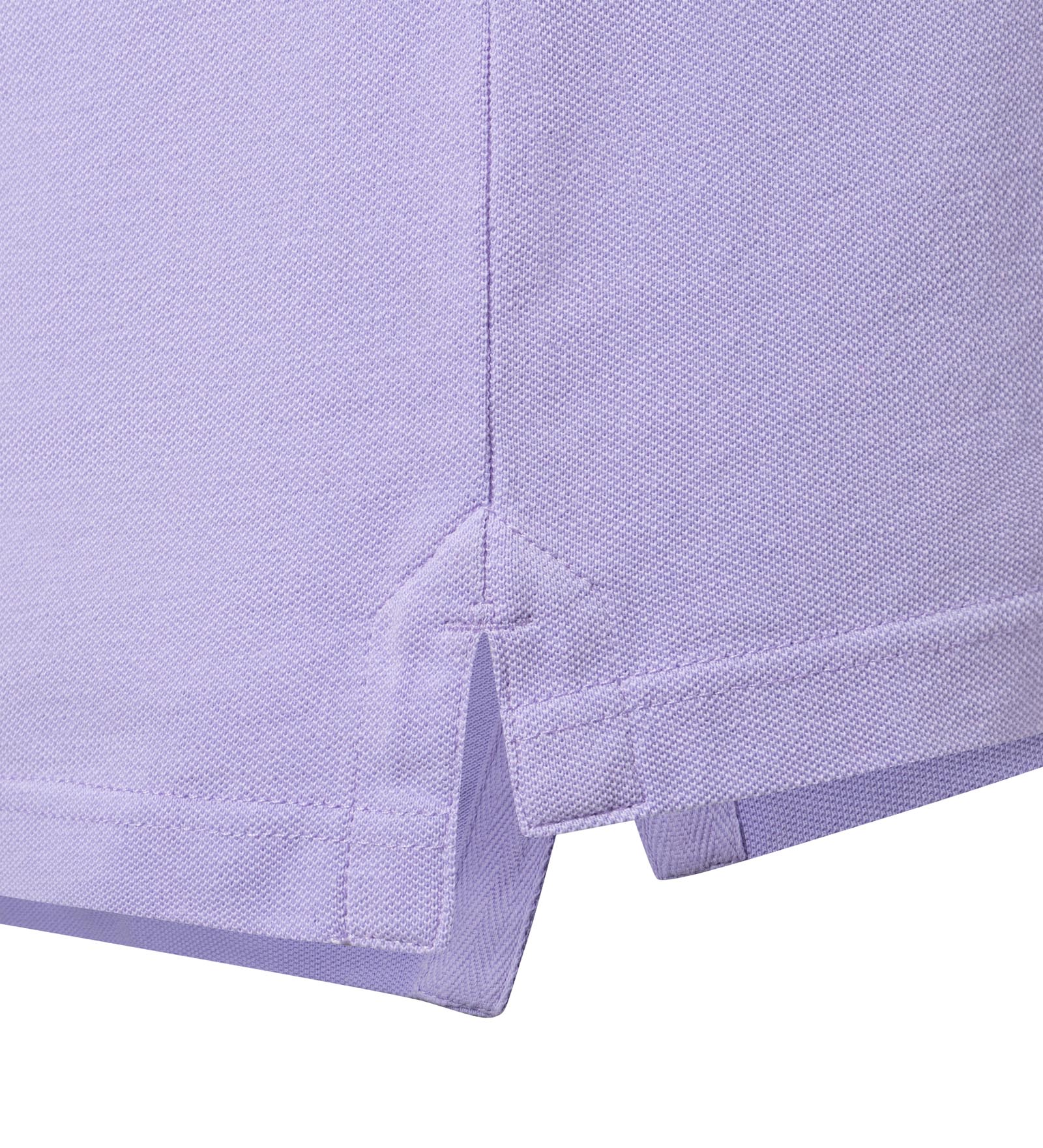 Polo coton Violet pour Hommes 