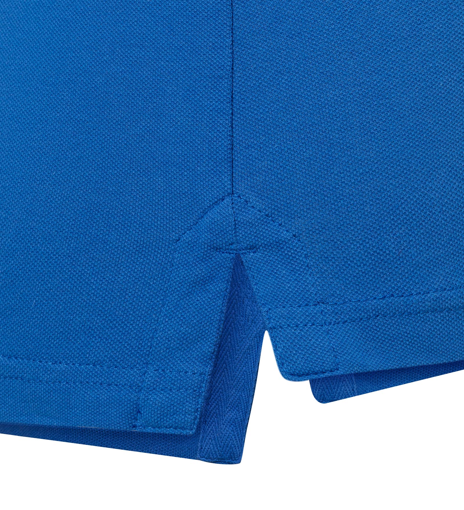 Polo coton Bleu pour Femmes 