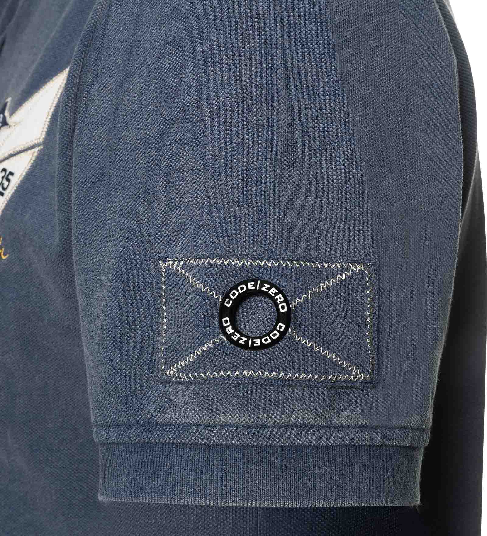 Polo de algodón Azul marino para Hombre 