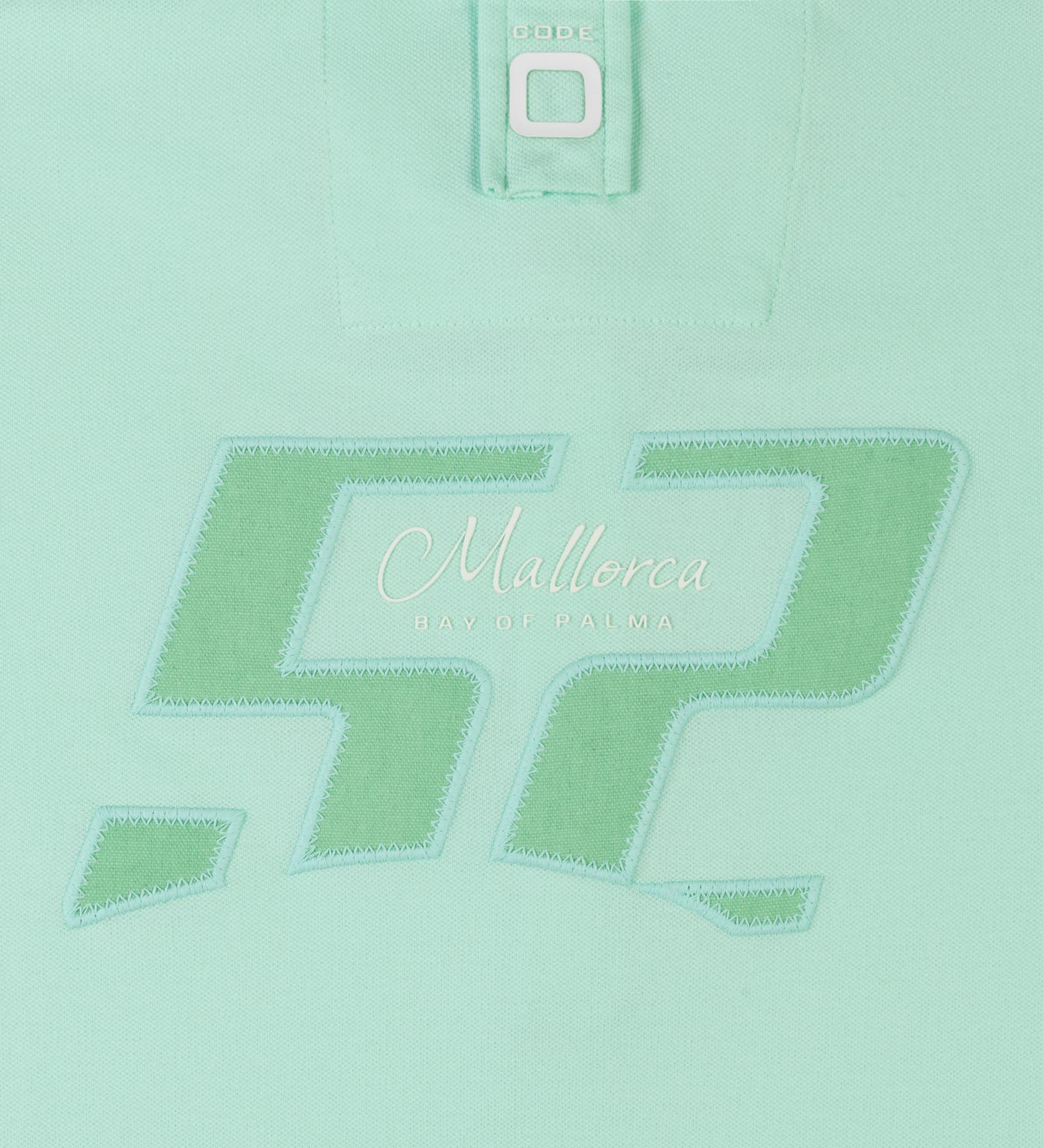 Polo de algodón Verde para Mujer 