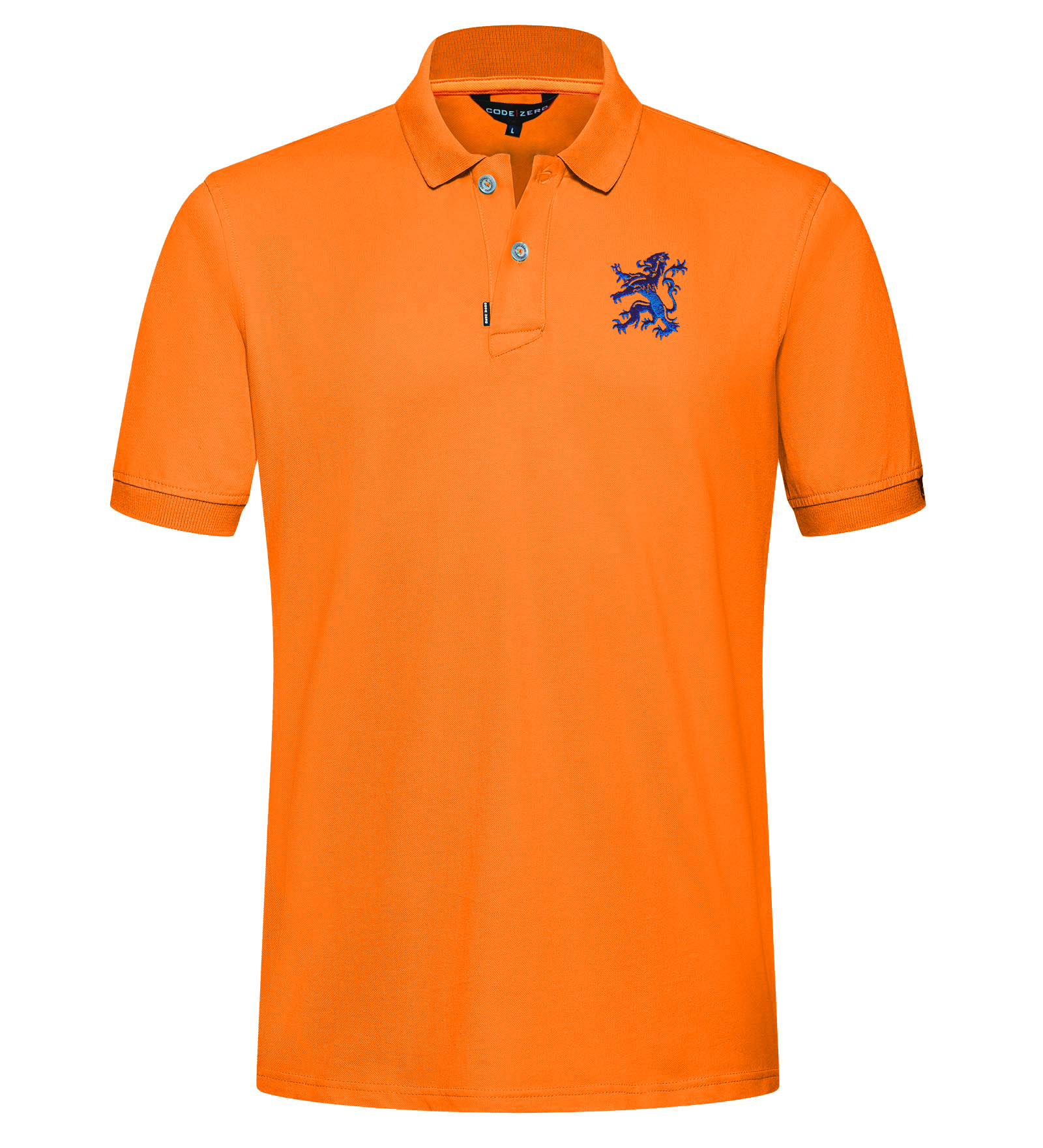 Polo Shirt Orange Army