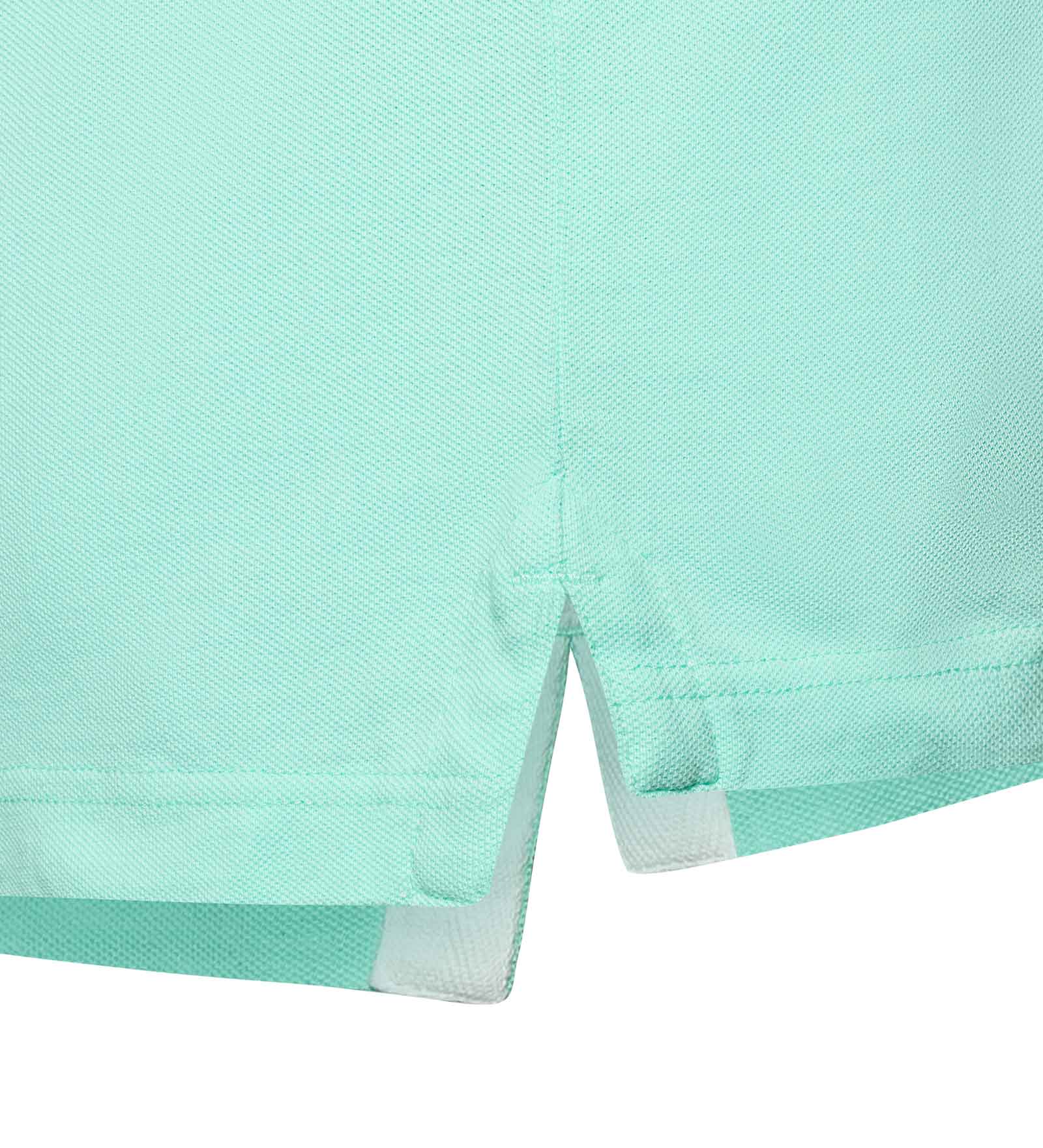 Polo coton Vert pour Hommes 