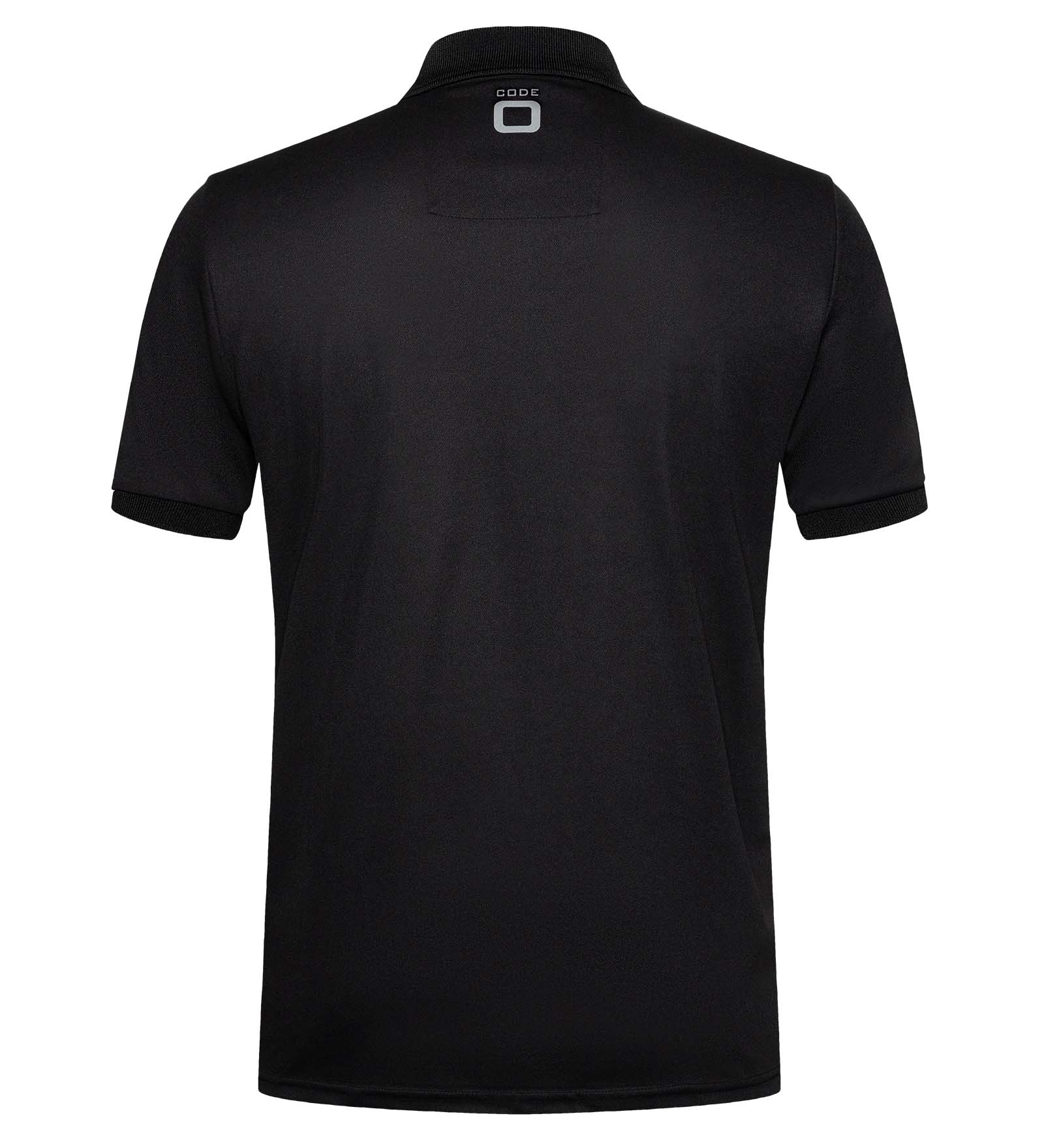 Polo secado rápido Negro para Hombre y Mujer 