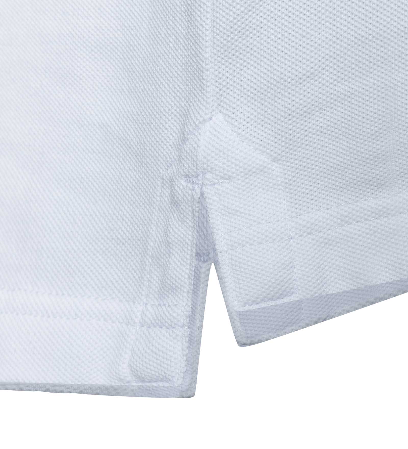 Polo coton Blanc pour Hommes 