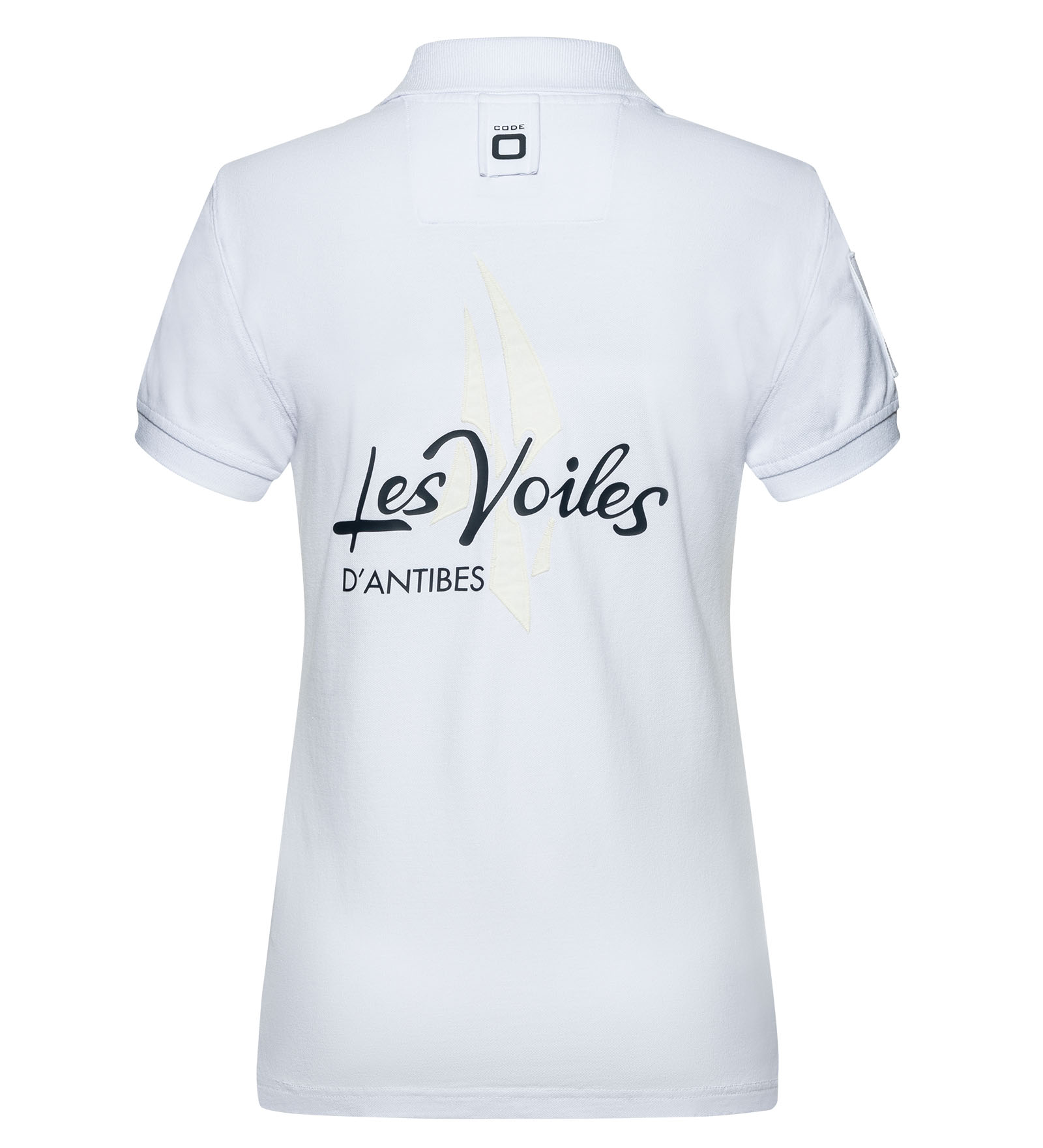 Polo coton Blanc pour Femmes 