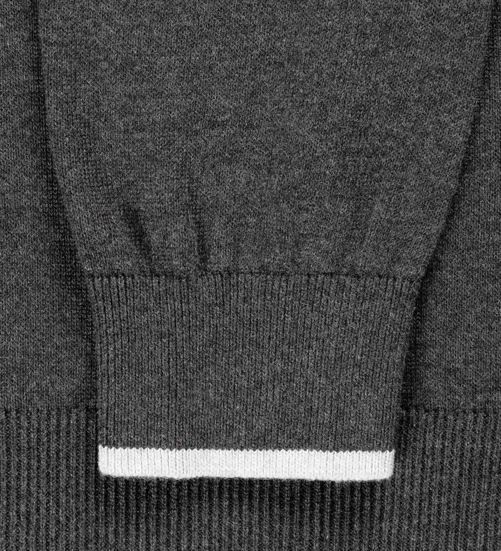 Pullover Half-Zip Grau für Herren 