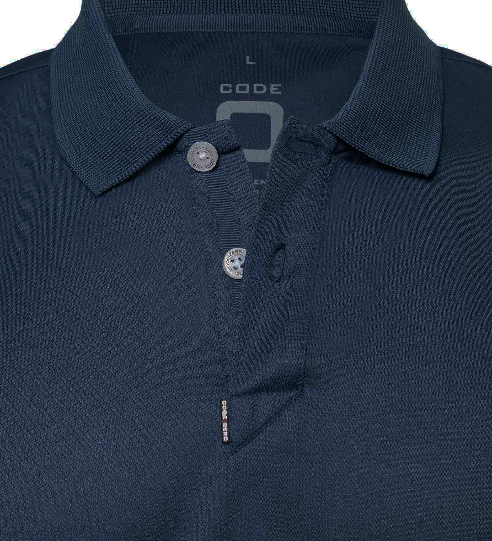 Polo secado rápido Azul marino para Hombre y Mujer 