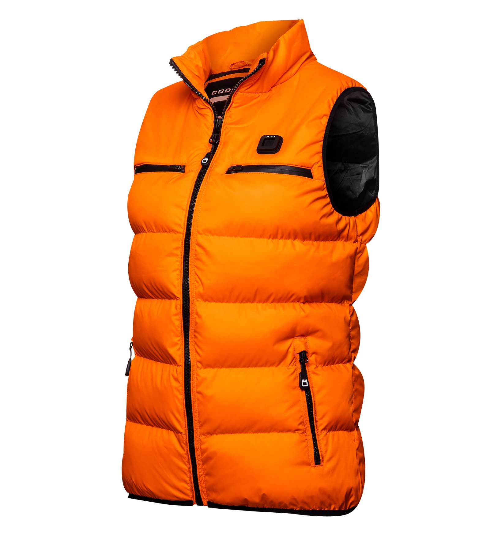 CODE-ZERO Puffer Vest Women Monte Baldo Orange XL