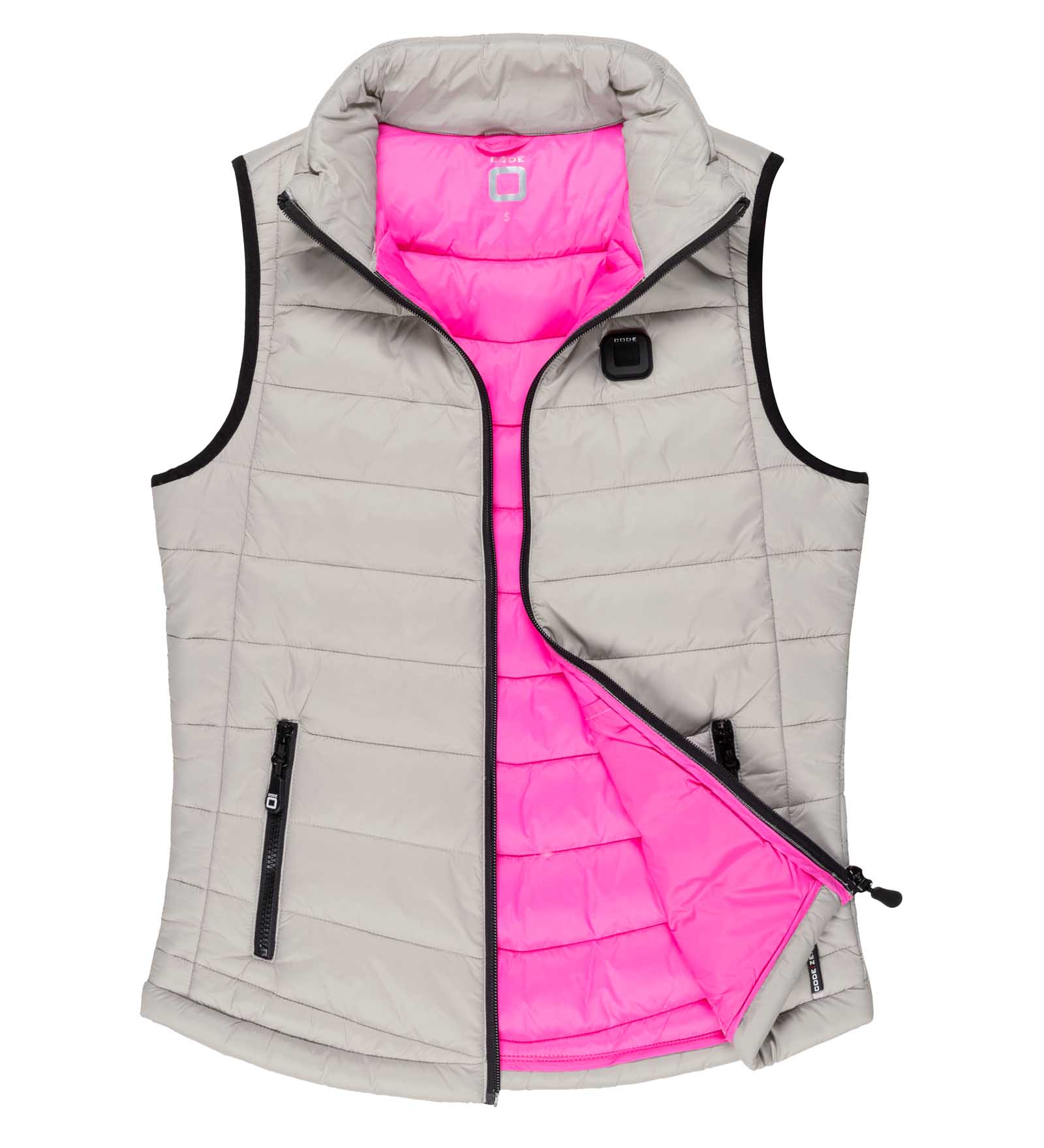 Quilted Vest Grey for Women 