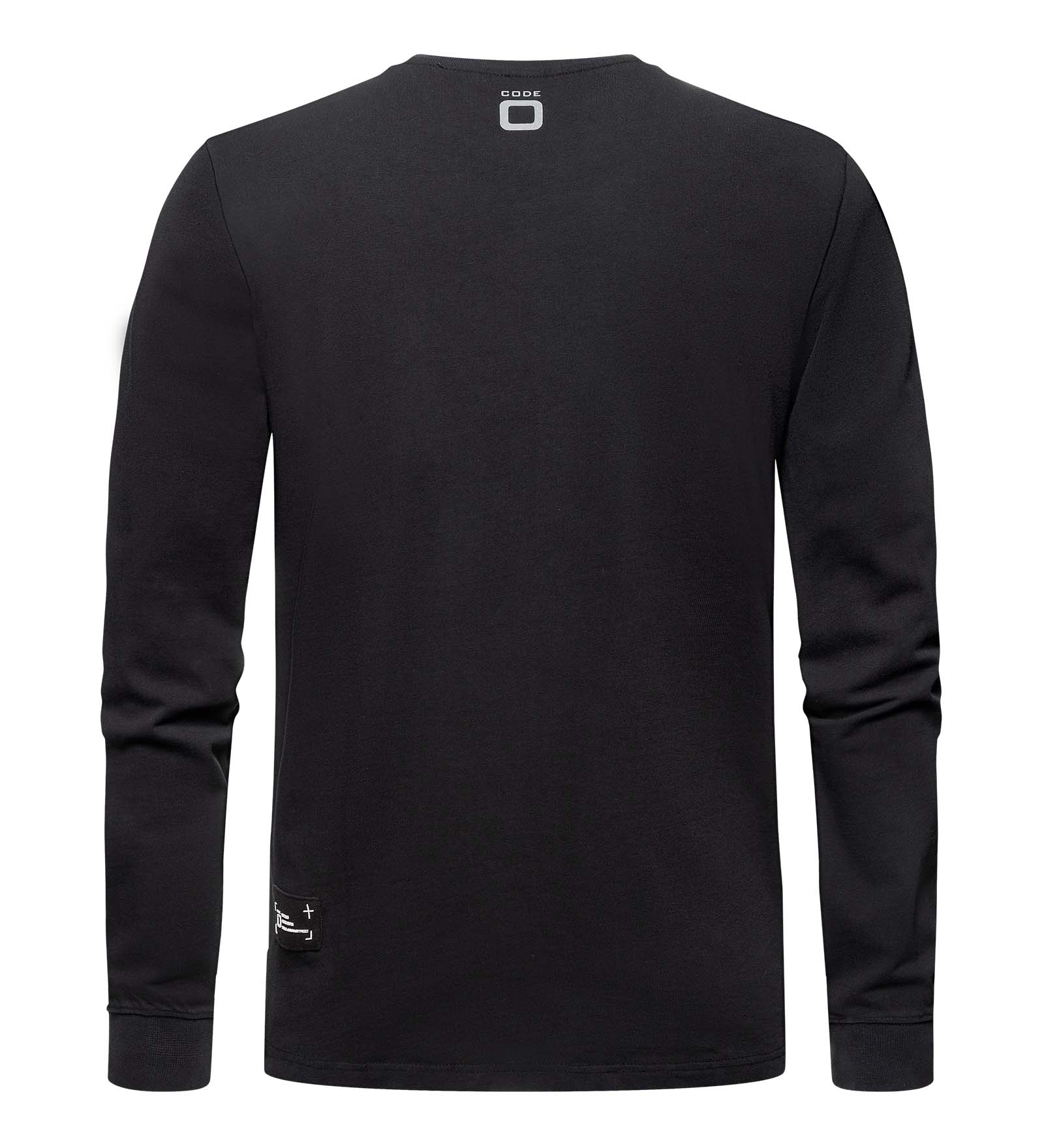 Long-Sleeve T-Shirt Black for Men 