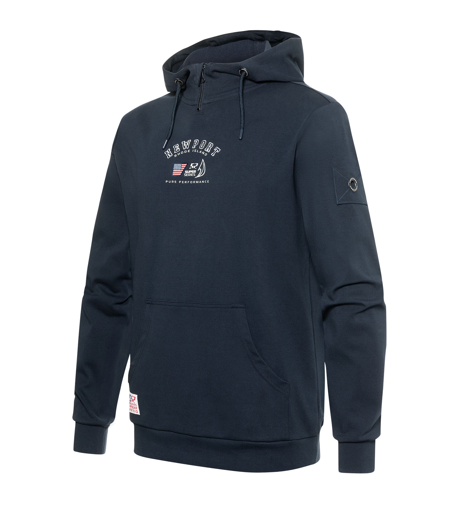 Hoodie Marine voor Heren 