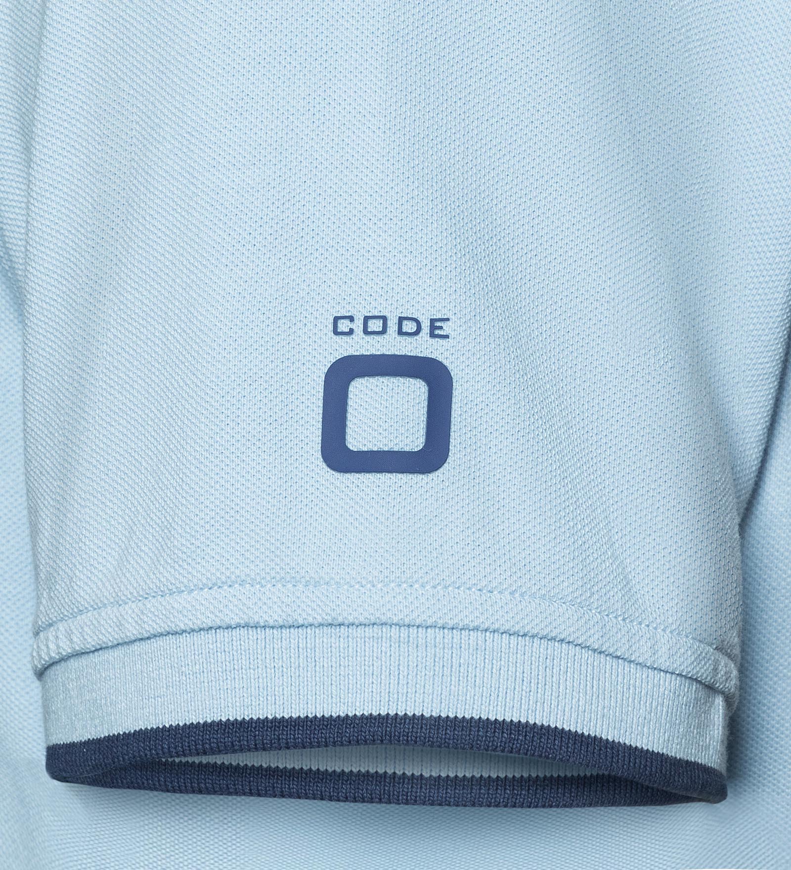 Les Voiles CODE-ZERO Polo M d\'Antibes Shirt Men Tradition Blue 