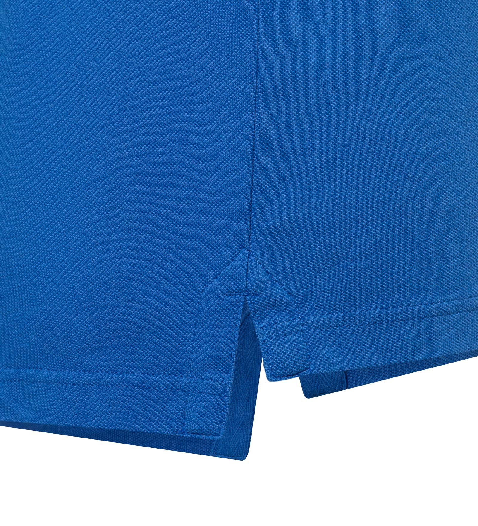 Polo coton Bleu pour Hommes 