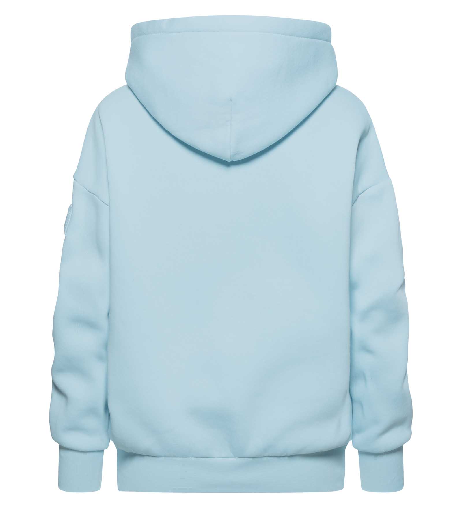 Sudadera con capucha Azul claro para Mujer 