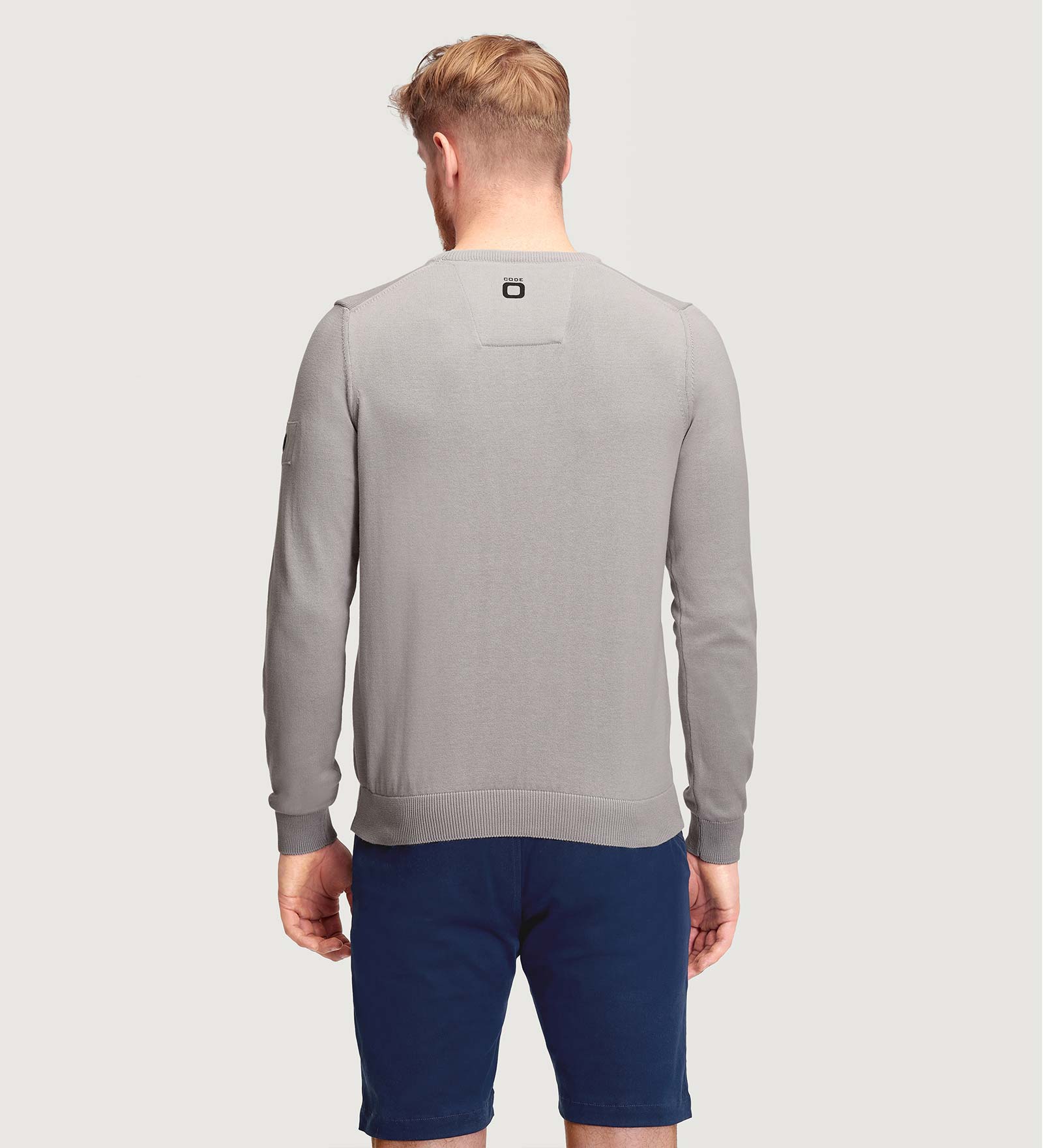 Crewneck Sweater Grey for Men 