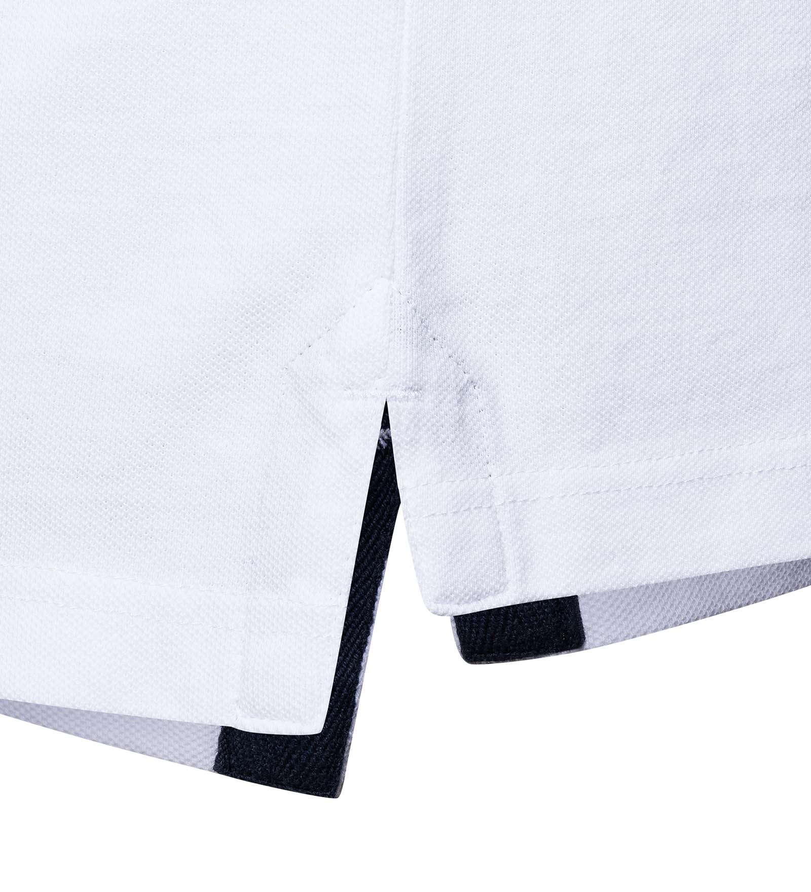 Polo coton Blanc pour Hommes 