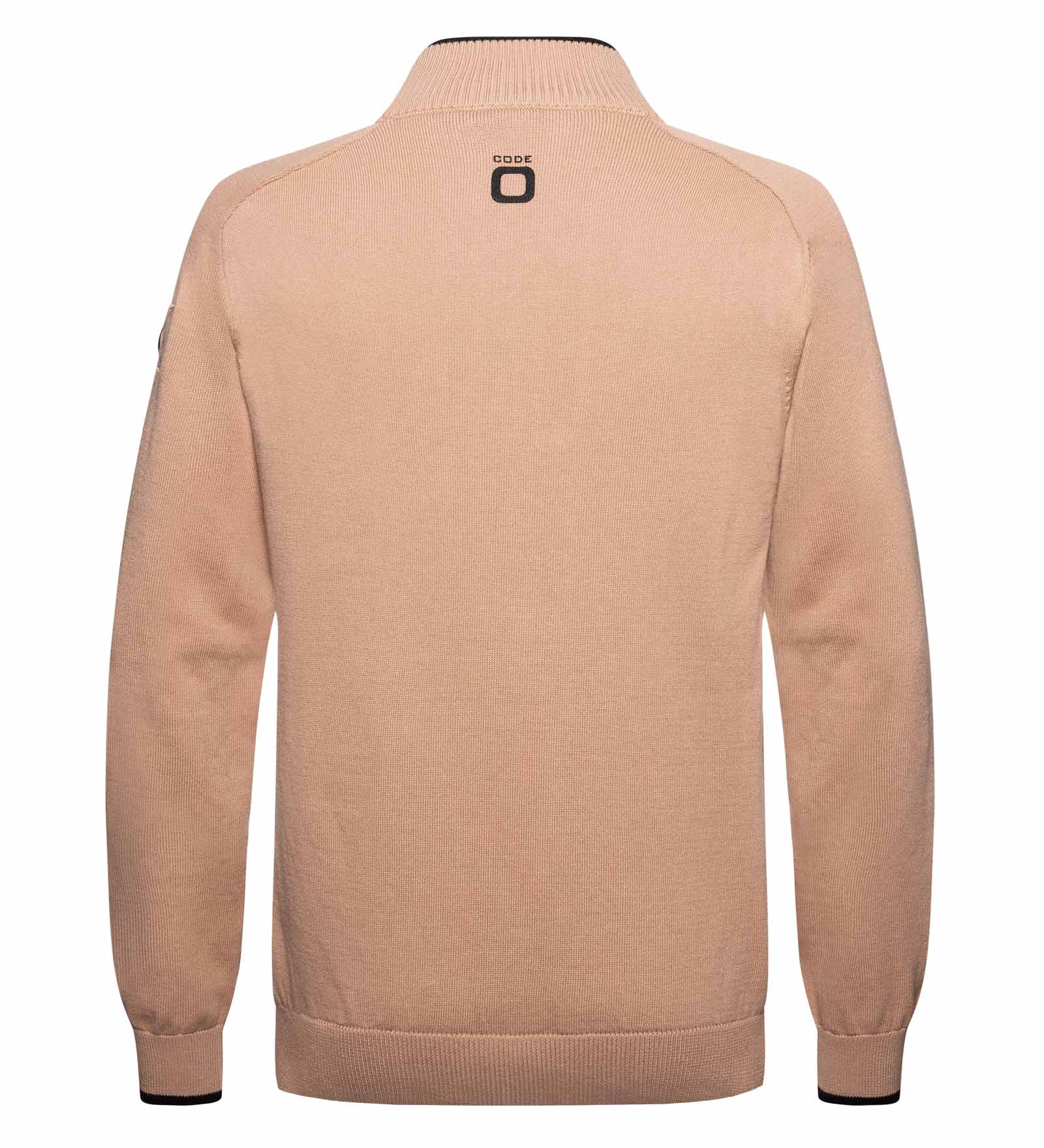 Pullover Half-Zip Beige für Herren 