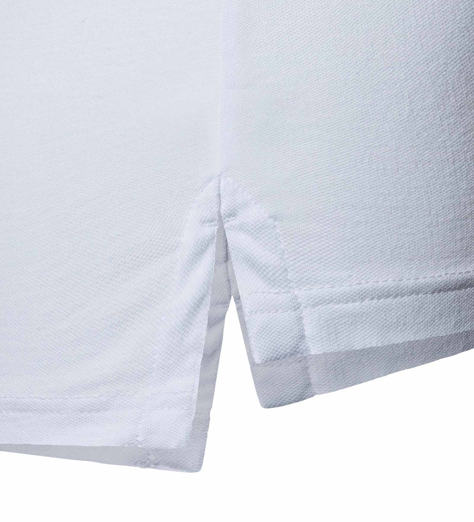 Polo coton Blanc pour Femmes 