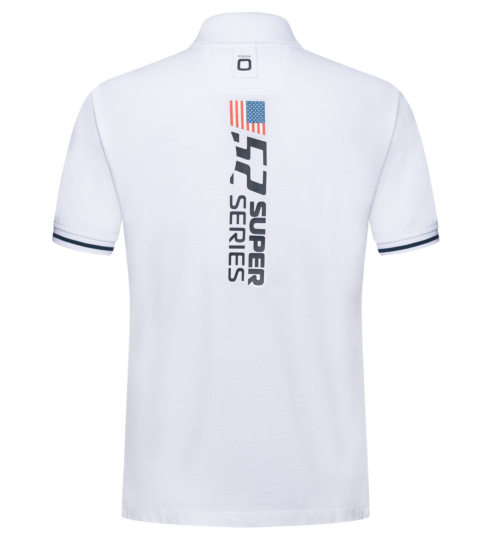 Polo coton Blanc pour Hommes 