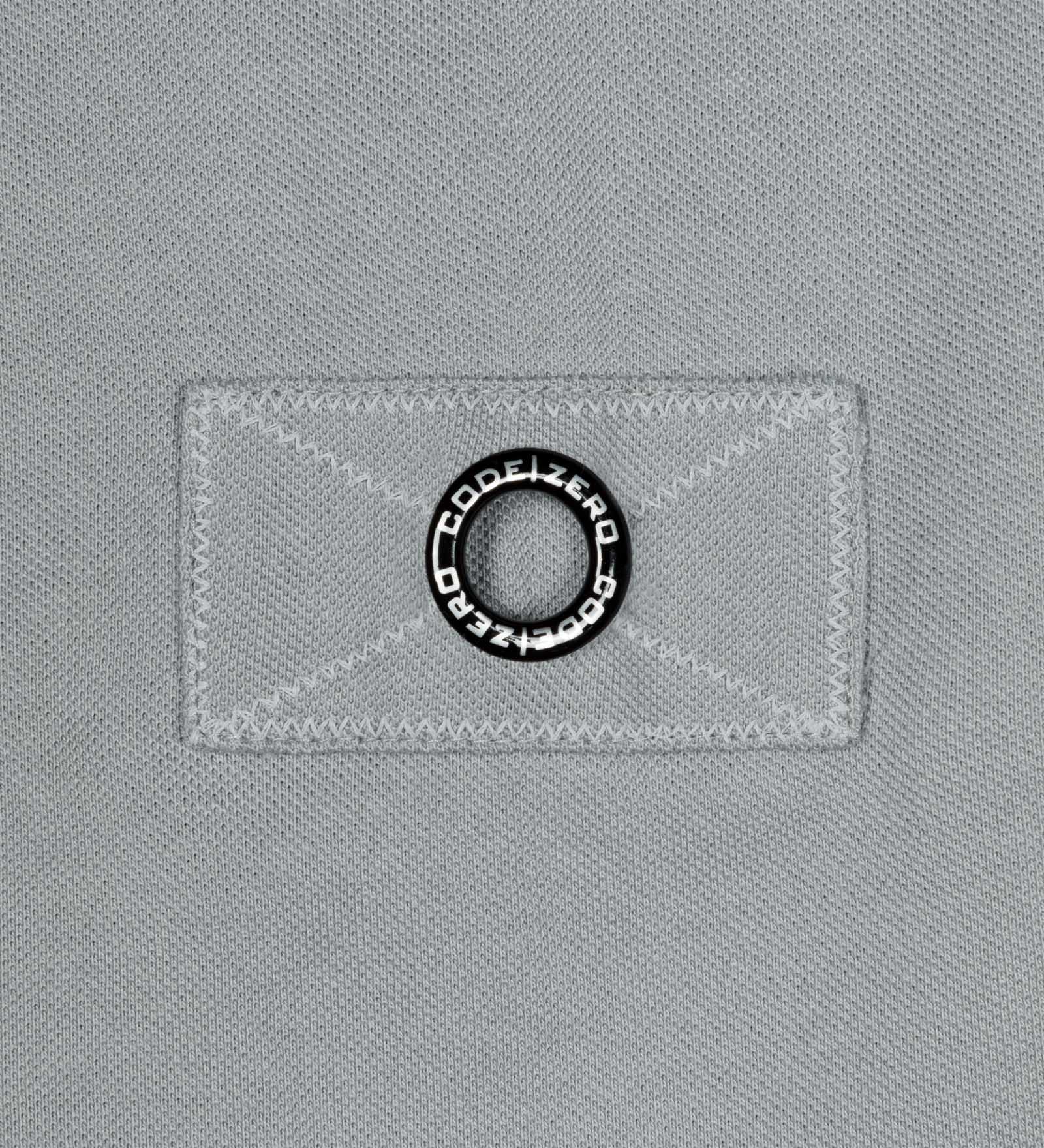 Polo de algodón Gris para Hombre 