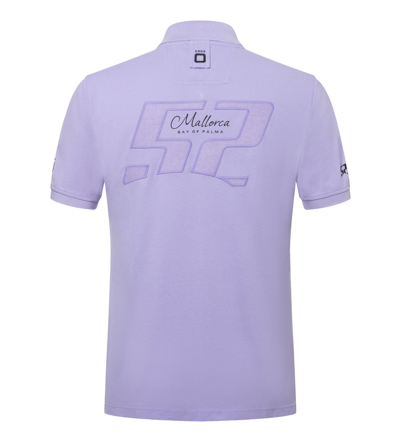 Polo coton Violet pour Hommes 