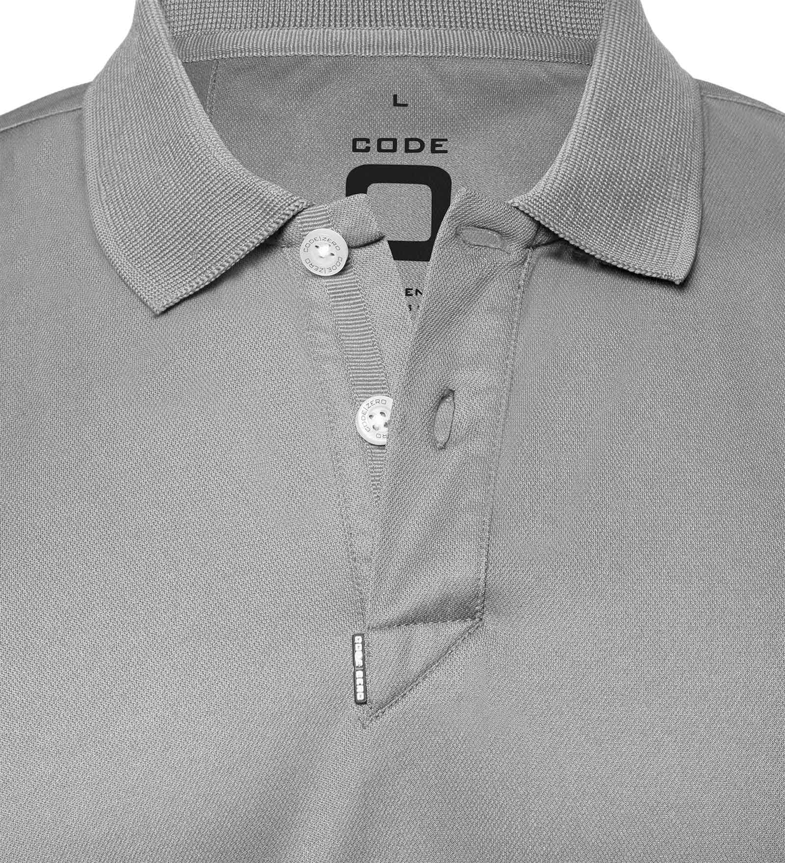 Quick-Dry Polo Grau für Herren und Damen 