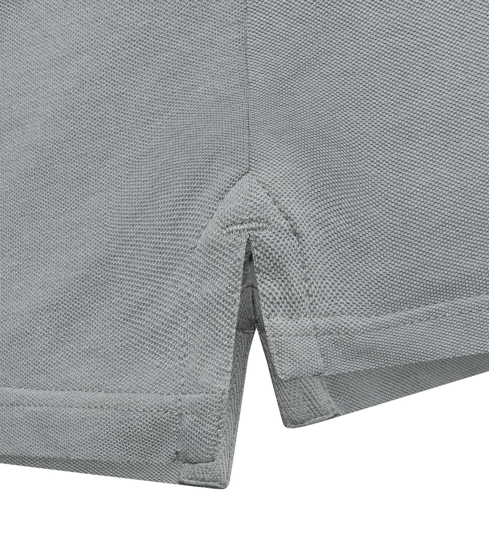 Polo coton Gris pour Hommes 