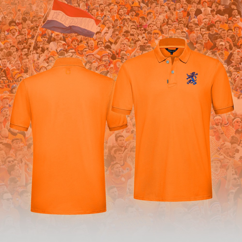 Oranje poloshirt