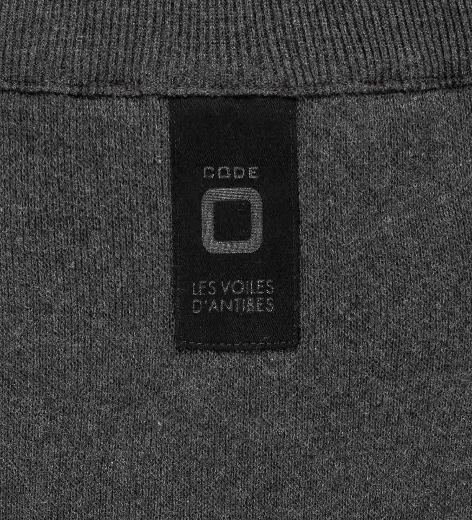 Pull zippé Gris pour Hommes 