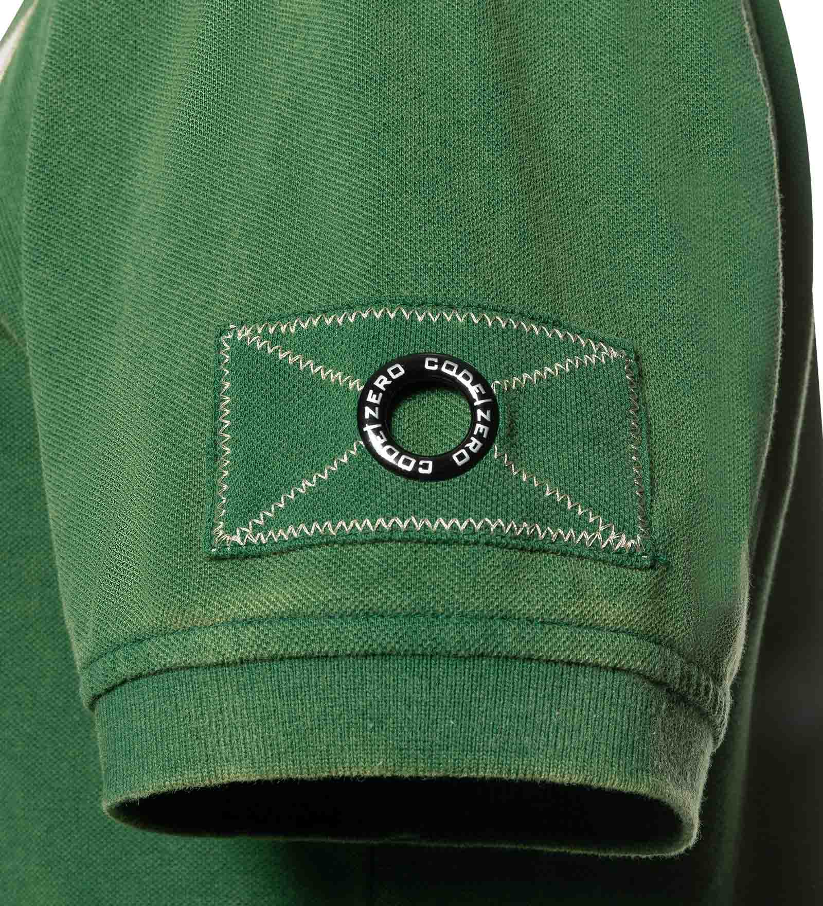 Cotton Polo Shirt Green for Men 