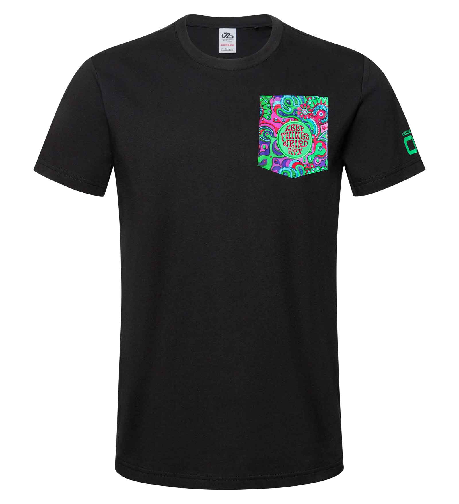 Camiseta Negro para Hombre 